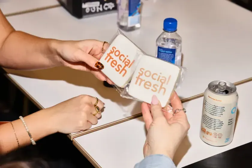 Social Fresh branded cookies, 2026