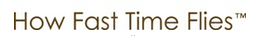 How Fast Time Flies