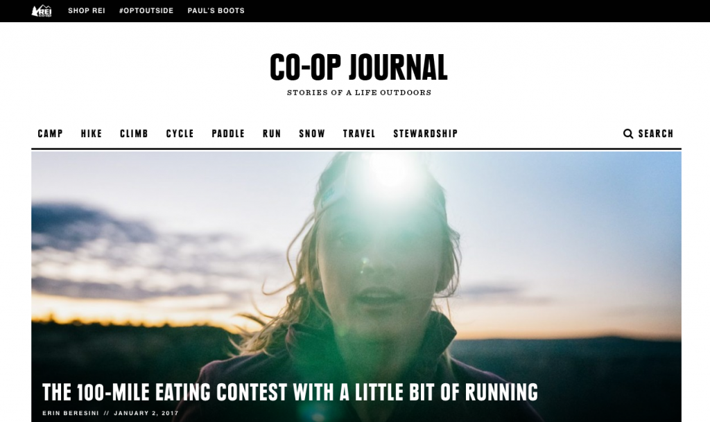 REI Co-op journal blog